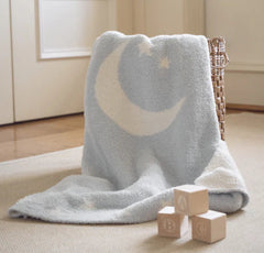 Moon and stars blanket