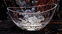 Etched bowl