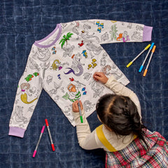 Color in pajamas