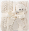 Blanket and rattle set