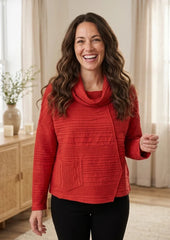 Sienna cowl pullover