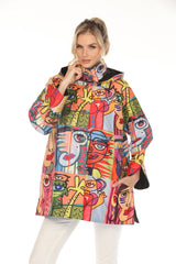 Picasso pop raincoat
