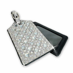 Crystal luggage tag