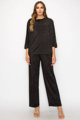 Sparkle pants set