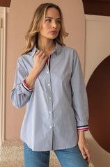 Pin stripe shirt