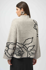 Mock collar sweater