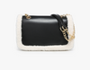 Sherpa trimmed crossbody