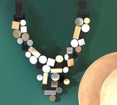 Geometric necklace