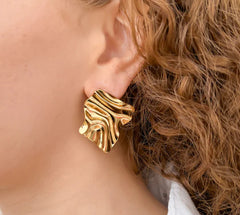 Wavy earrings