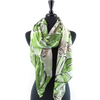 Palm leaf scarf