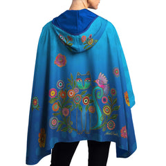 Cerulean Cat rain cape