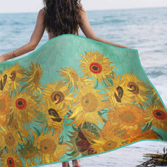 Van Gogh beach towel