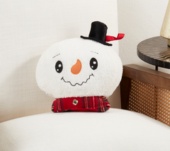 Snowman pillow