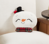 Snowman pillow