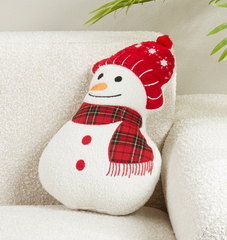 Snowman pillow