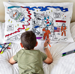 Color in pillowcase