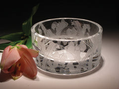 Etched bowl