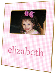 Personalized picture frame