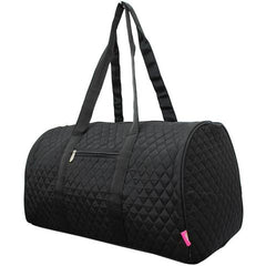 Quilted duffel bag