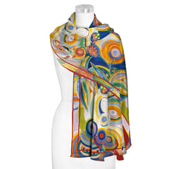 Fine Art Silk Shawl