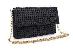 Woven clutch