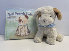 Best Friends Indeed book and puppy