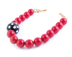 Red necklace
