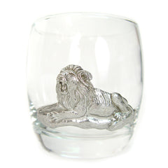 African animals whiskey glasses