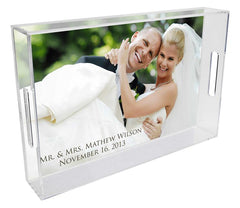 Custom photo tray